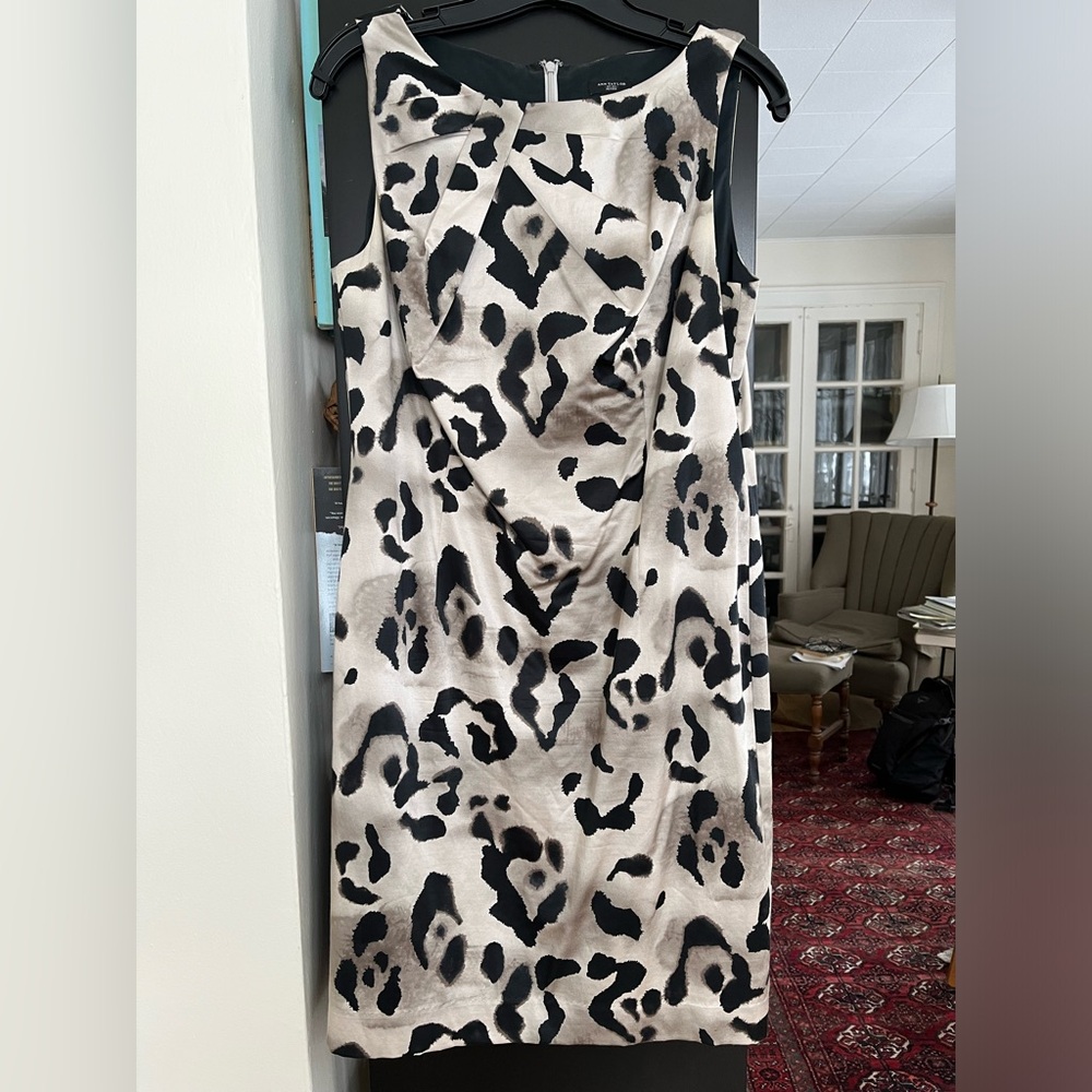 Sleeveless Leopard Print Dress